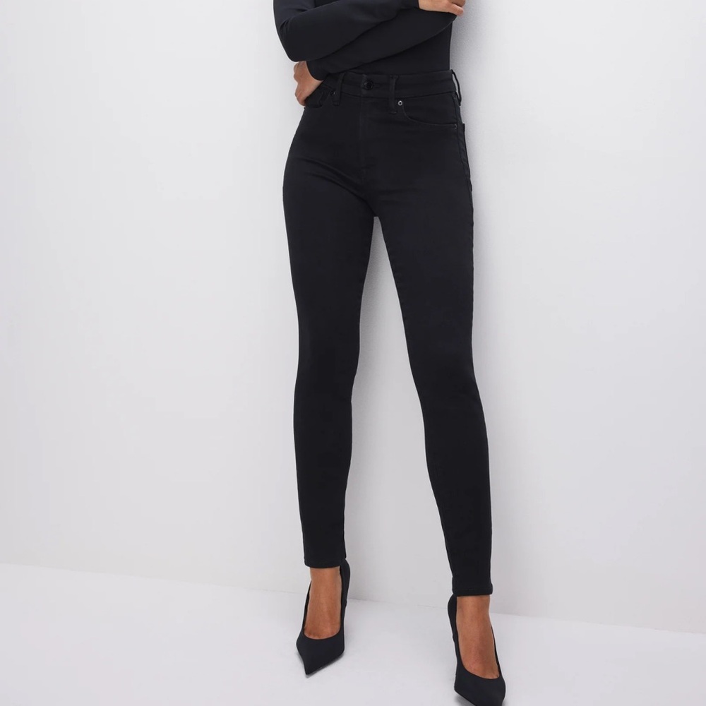Good American Black skinny Jeans